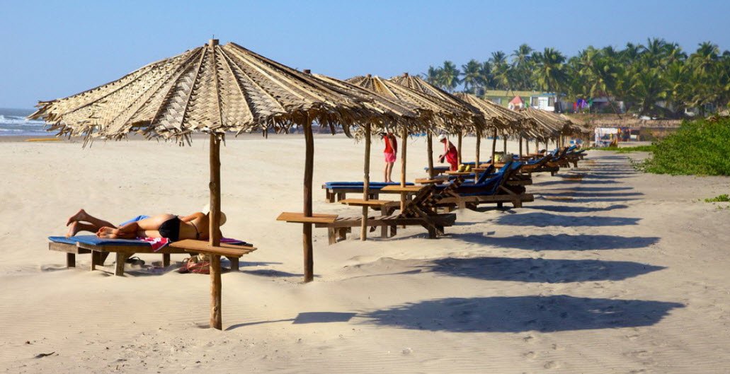 Ashvem Beach, Goa, India